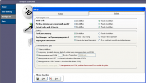 Setup Sistem Aplikasi PAS Gate
