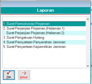 Aplikasi Koperasi - Administrasi Kredit