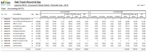 Payroll ( penggajian ) - Laporan data gaji karyawan BPJS print priview